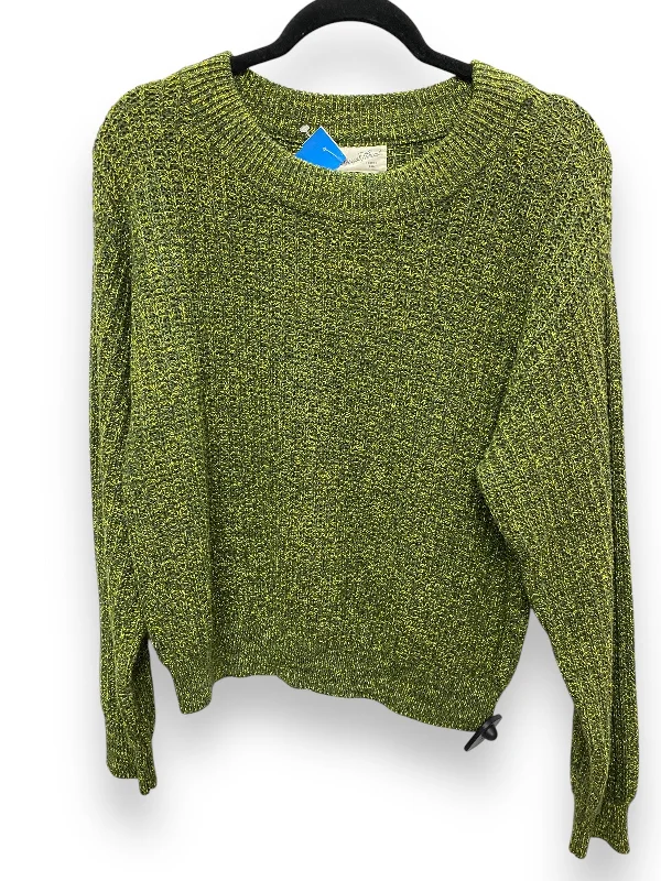 Women's Cotton Blend SweatersSweater By Universal Thread In Green, Size: M