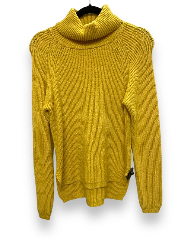 Women's Blended Wool SweatersSweater By Cmc In Yellow, Size: M