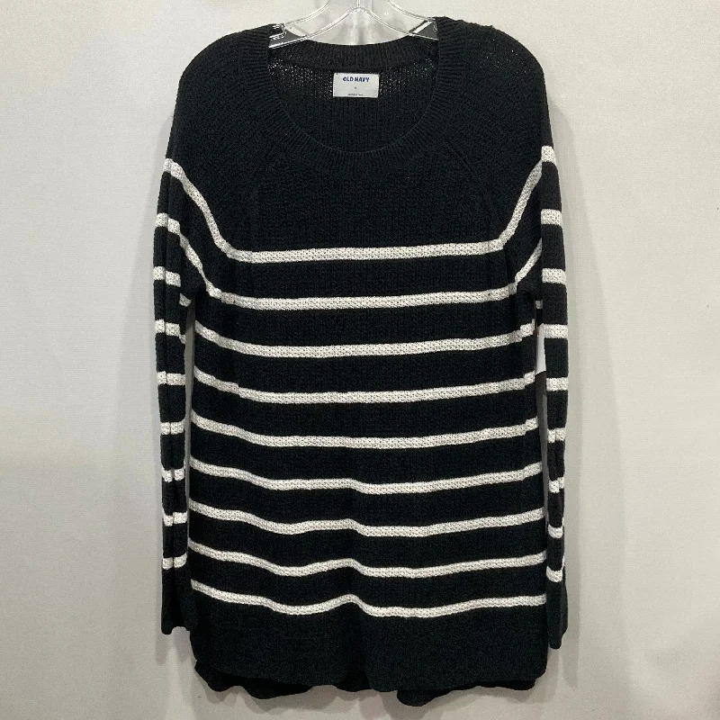 Women's Three-Quarter Sleeve SweatersSweater By Old Navy In Striped Pattern, Size: Xl