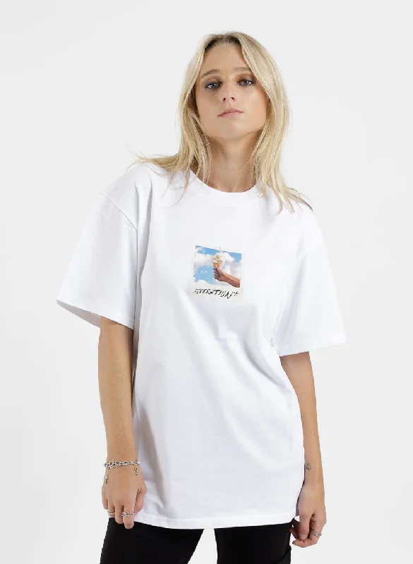 Women's Blouse with Rounded CollarOur Tee - Polaroid Ice Cream