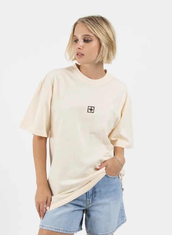 Women's Blouse with Rounded CollarGoode Tee - Cube