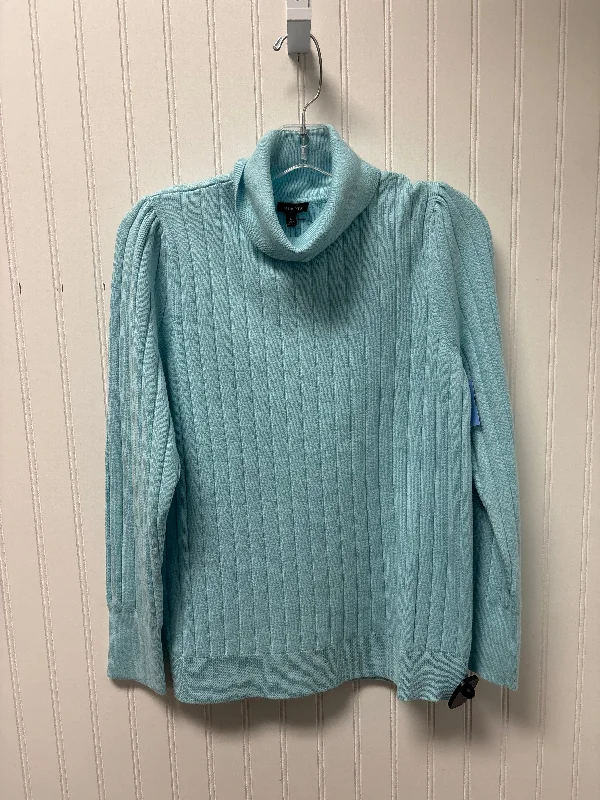 Women's Polish Wool SweatersSweater By Talbots In Blue, Size: L