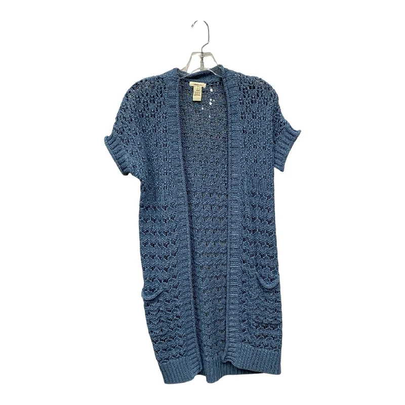 Women's Boat Collar SweatersSweater Cardigan By Sundance In Blue, Size:S