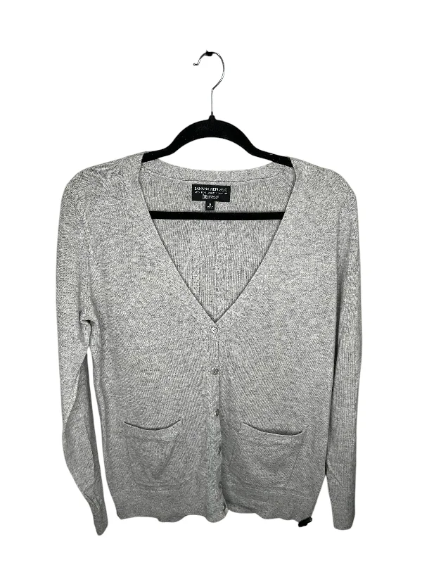 Women's Oversized SweatersSweater Cardigan By Banana Republic In Grey, Size: M