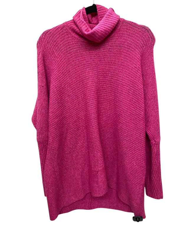 Women's Collarless Design SweatersSweater By Vince Camuto In Pink, Size: Xs