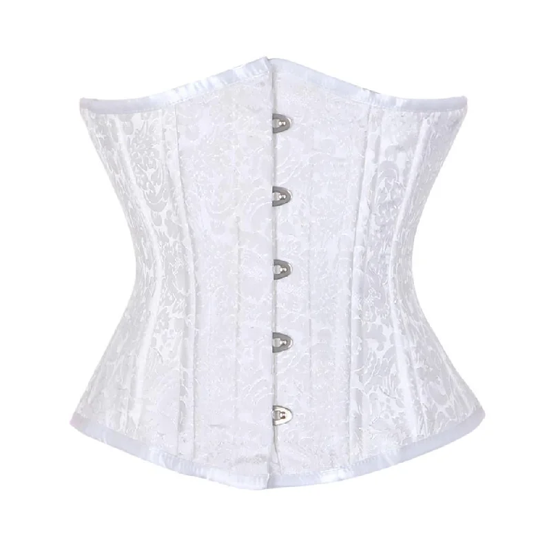 plus-size underwire demi-cups with lace trimJill Waist Training Corset