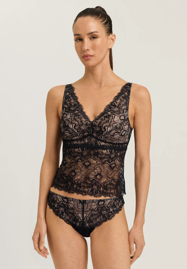 seamless silk lingerie setsHanro Solene Bralette Top