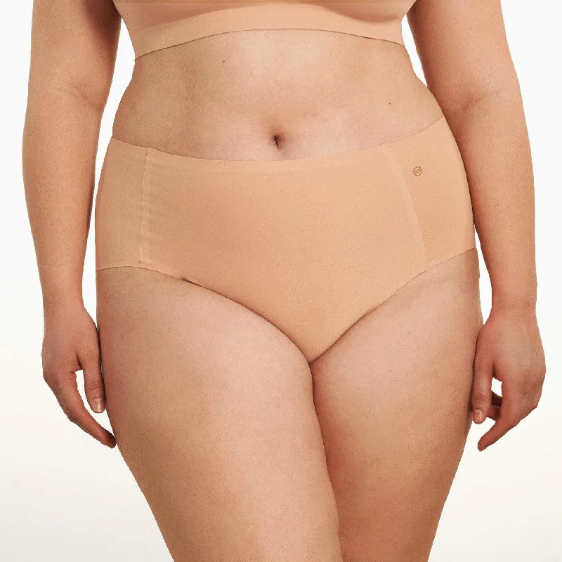 lace-trimmed sleep tank topsEvelyn and Bobbie High Waist Retro Bikini Himalayan Salt