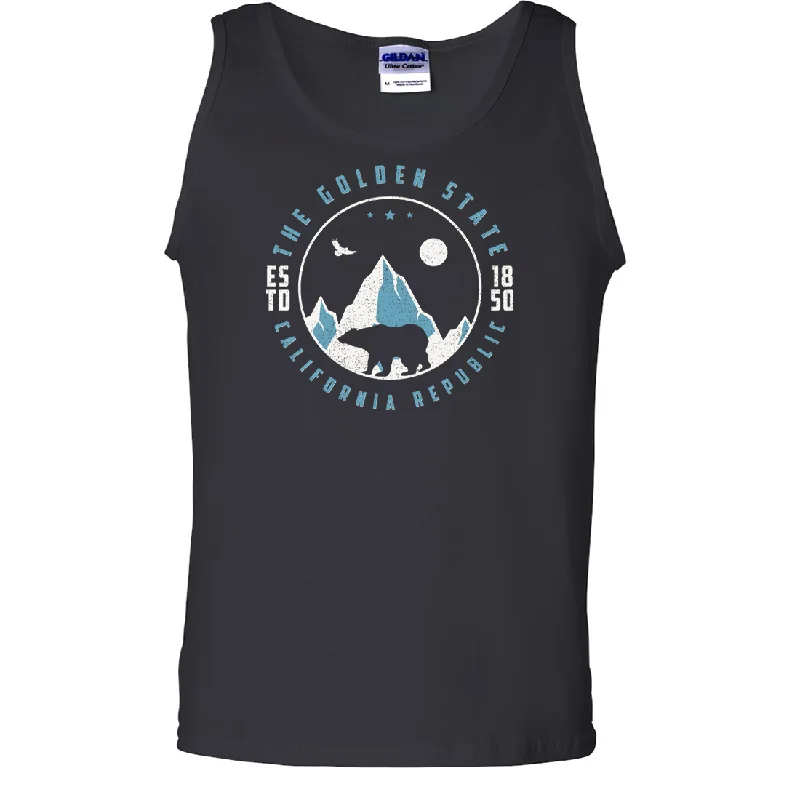 Women's Hooded Sweatshirts with DrawstringsSnowy California Mountains Asst Colors Tank Top