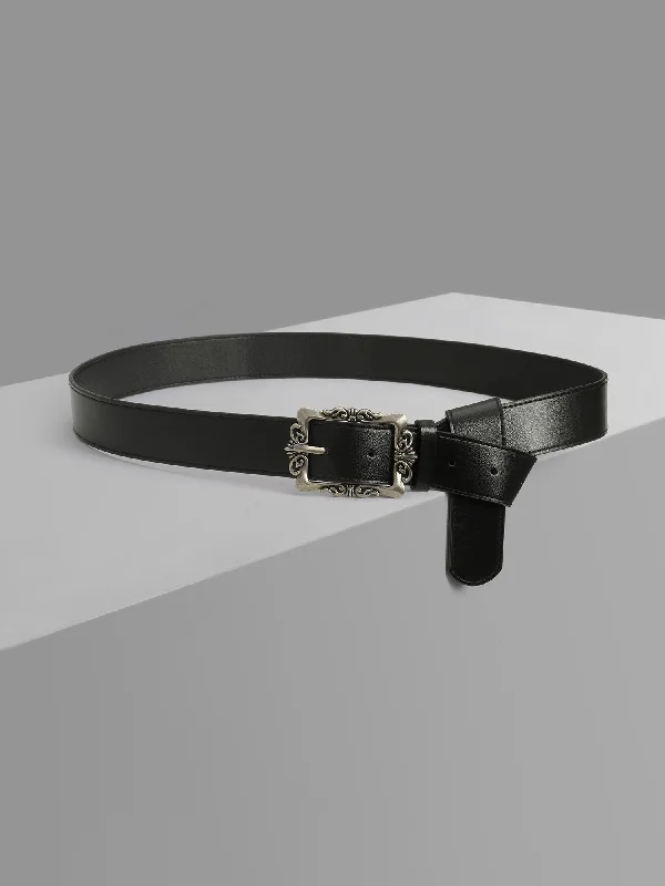 Women's OverallsVintage Square Buckle Belt