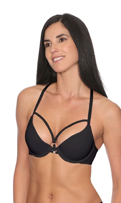 high-compression shapewear for partiesMarel Bra Microfibra Mod.2380