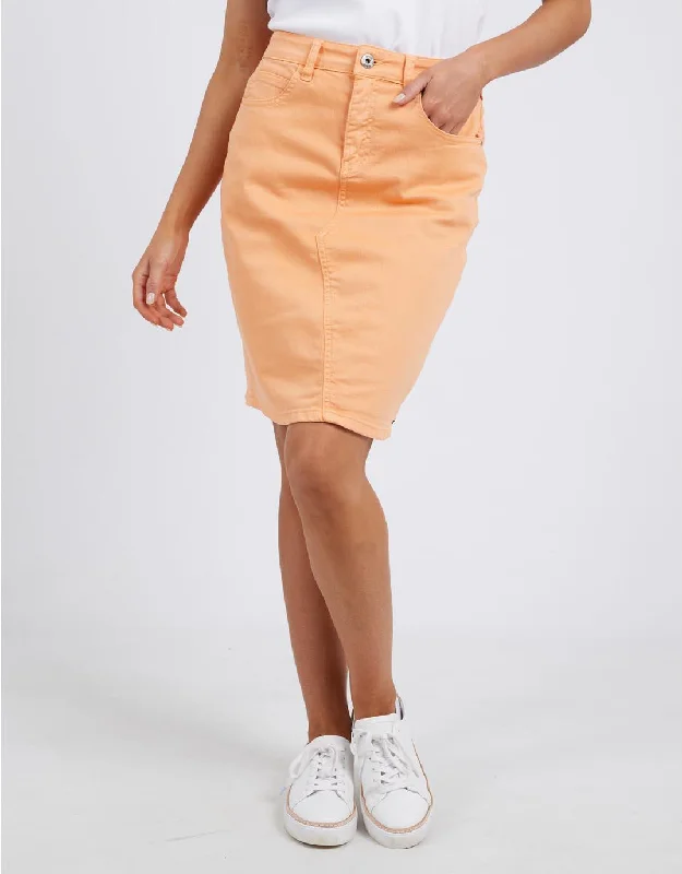 Women's Breathable SkirtsBelle Denim Skirt - Mango