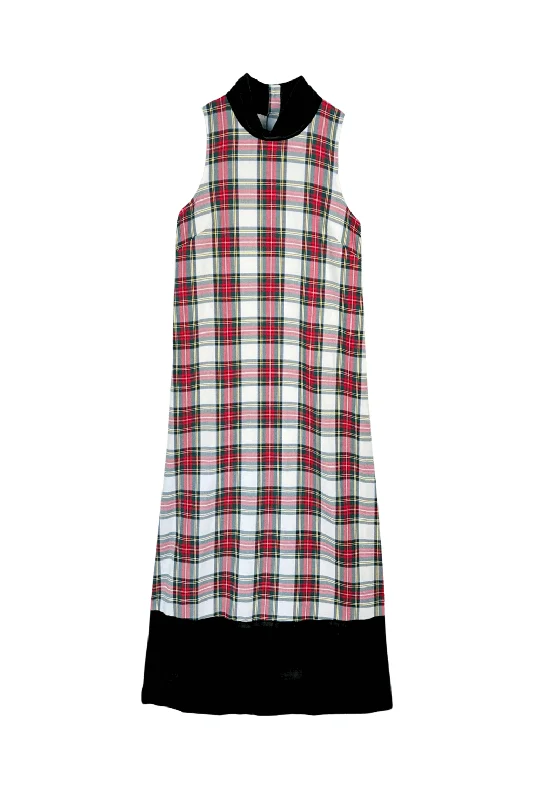 Women's Cap-Sleeve DressesMaxi Mod Dress - Dress Stewart Plaid