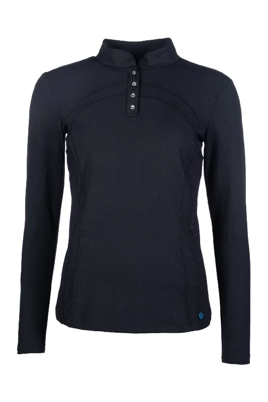 Women's Hooded Sweatshirts with Relaxed WaistHKM Port Royal Ladies Shirt | Long Sleeve Shirt