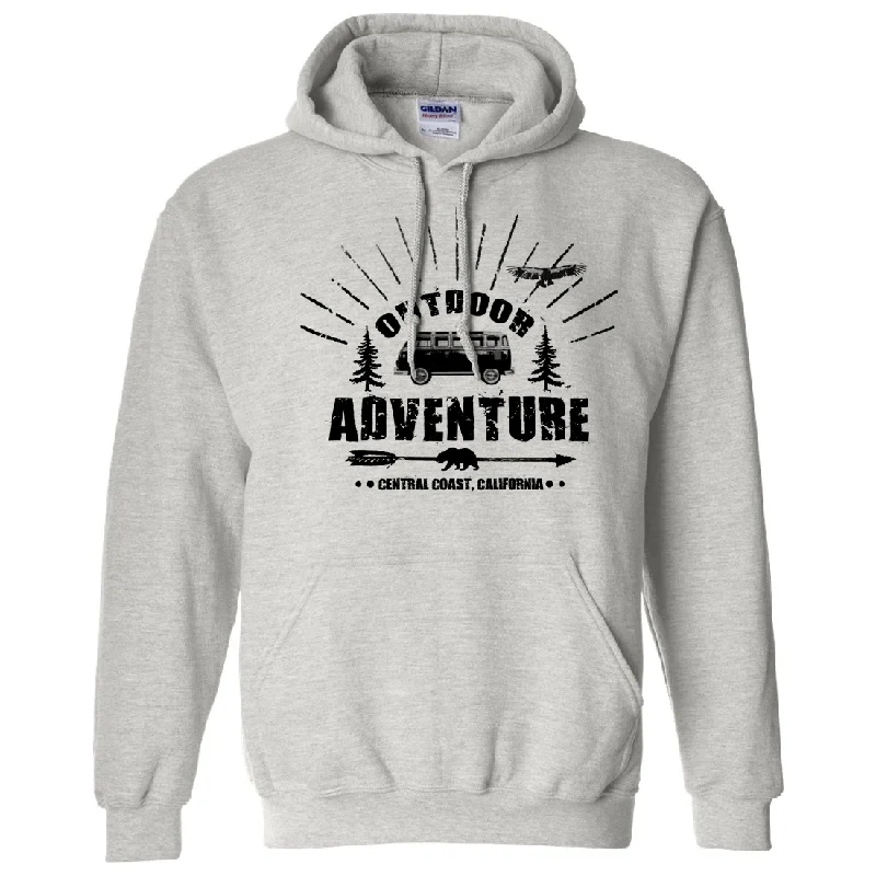 Women's Hooded Sweatshirts with Bamboo LiningCalifornia Outdoor Adventure Sweatshirt Hoodie