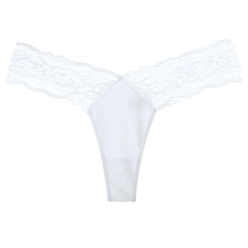 breathable mesh pantiesBreathable Low-waist Lace Thongs - Sensual & Ultra-Thin Underwear