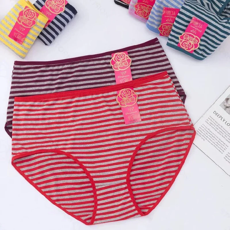 high-waisted cotton pantiesLadies Soft And Flexible Pantie