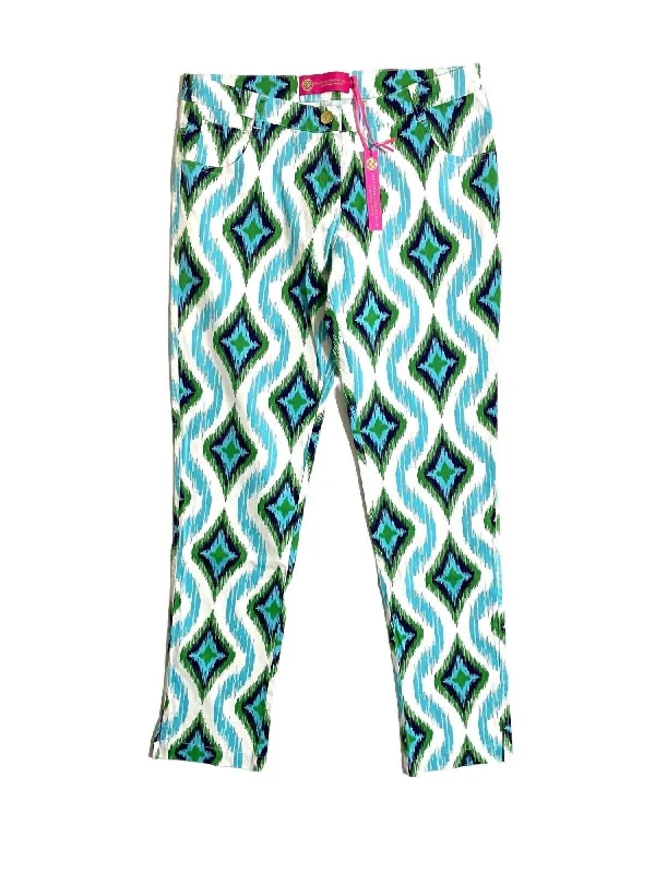 Women's Jodhpurs with Ankle LengthWomen's Casual Stretch Printed Pants In Multicolor