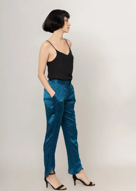 Women's Jodhpurs with Collarless DesignGINGER - INDIGO HILLS