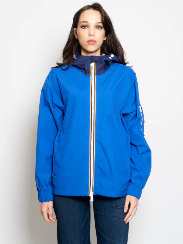 Women's Puffer CoatsGiacca Con Cappuccio Claudel Blu Royal