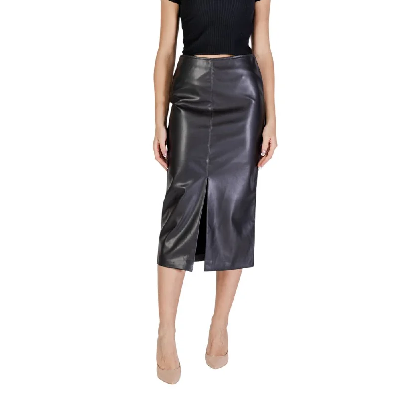 Women's Smooth SkirtsICHI  Polyester Women's Skirt