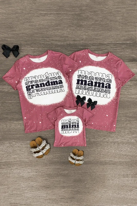 Women's Cut-Out DressesMom & Me - "Grandma, Mama & Mini" Paint Splatter Top