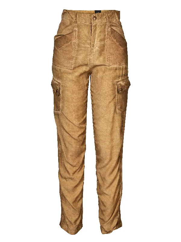 Women's Jodhpurs with Capri LengthVERONA trousers - Ochre