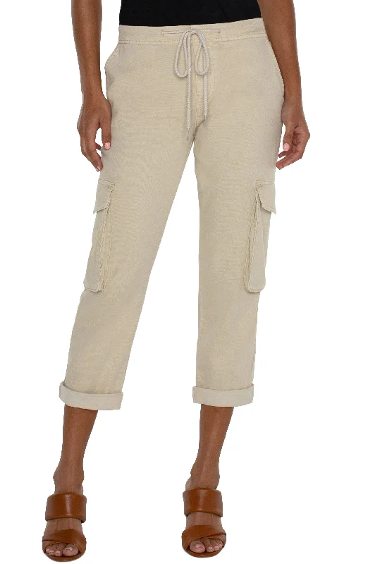 Women's Jodhpurs with Wide CollarTHE RASCAL WITH CARGO POCKETS - ECO