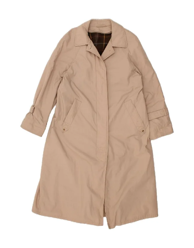 Women's Coats with SleevesST. BERNARD Womens Overcoat UK 10 Small Beige Polyester