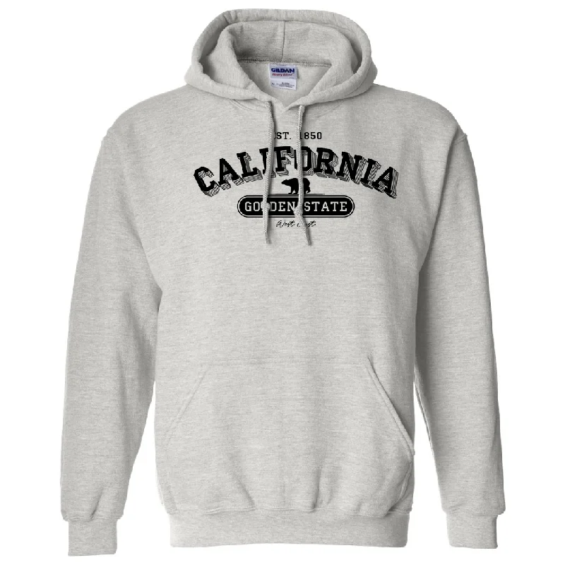 Women's Hooded Sweatshirts with Modal LiningCalifornia Golden State 1850 Sweatshirt Hoodie