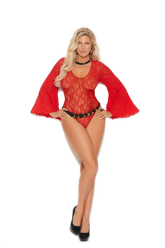 lightweight mesh sports brasElegant Moments Deep V Lace Teddy With Bell Sleeves And Keyhole Back Plus Size EM82301Q