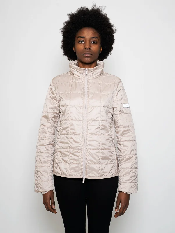 Women's Coats with SleevesPiumino Corto in Nylon Rosa