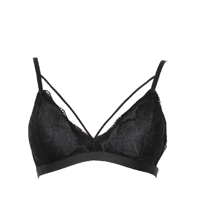 seamless lace low-rise pantiesCandice Bralette - Black