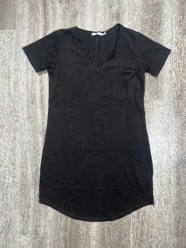 Women's Cold-Shoulder DressesBlack Dress Casual Short ANOTHER LOVE, Size Xs