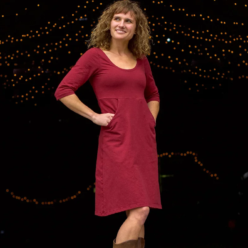 Women's Turtleneck DressesSALE - S - Hemp Yarrow Fall Dress