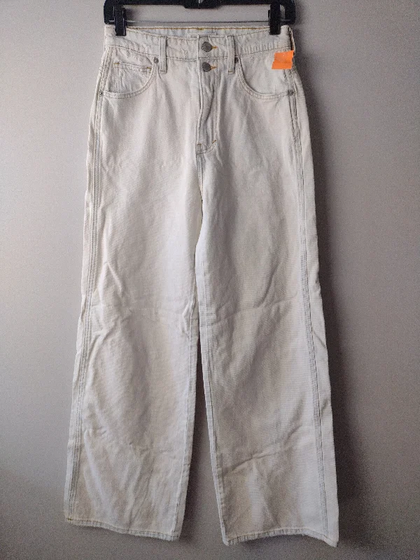 Women's Jodhpurs with Rounded CollarJeans Wide Leg By Lucky Brand  Size: 2