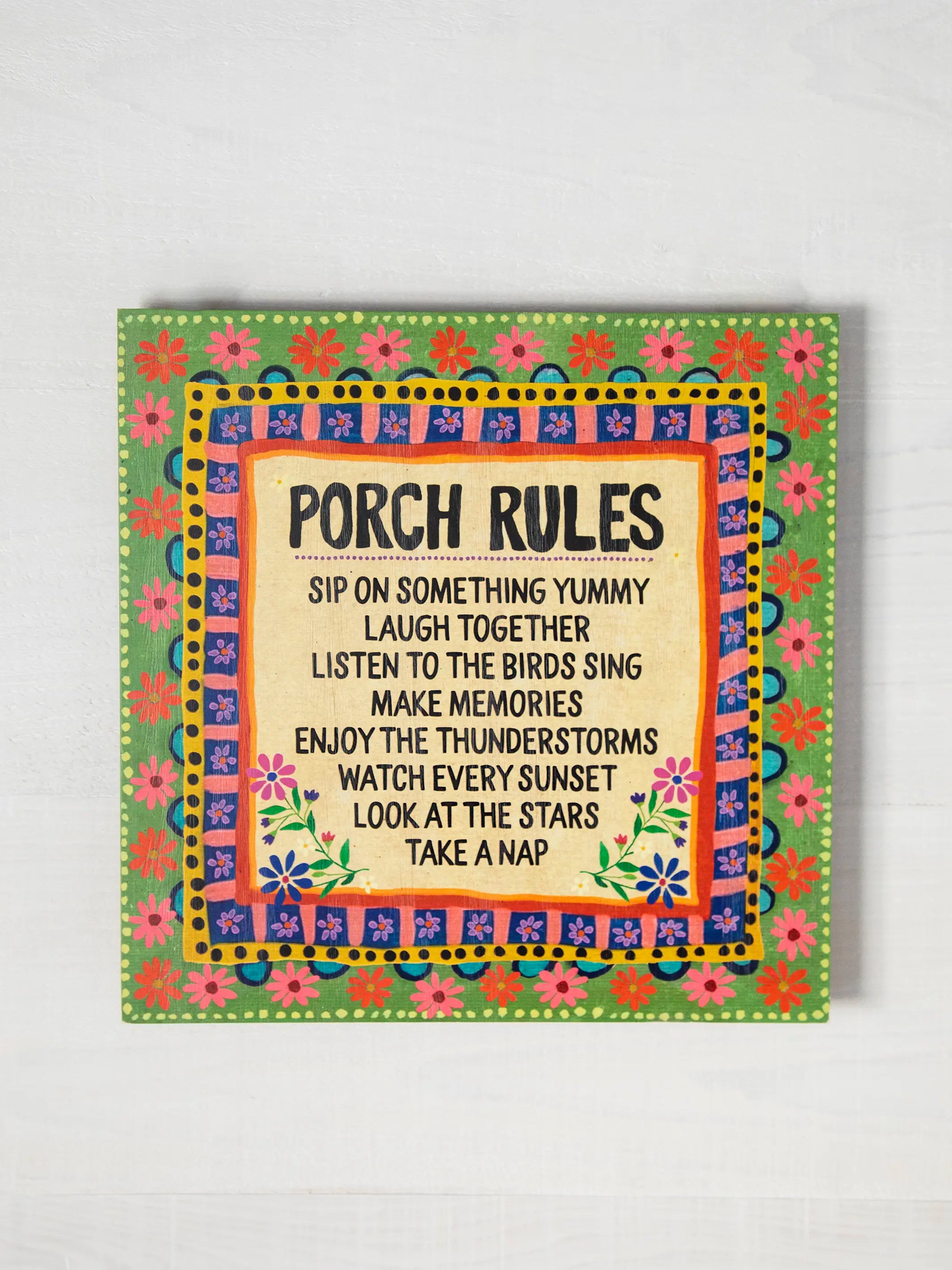 women's pajamas made in USAPorch Sign - Porch Rules